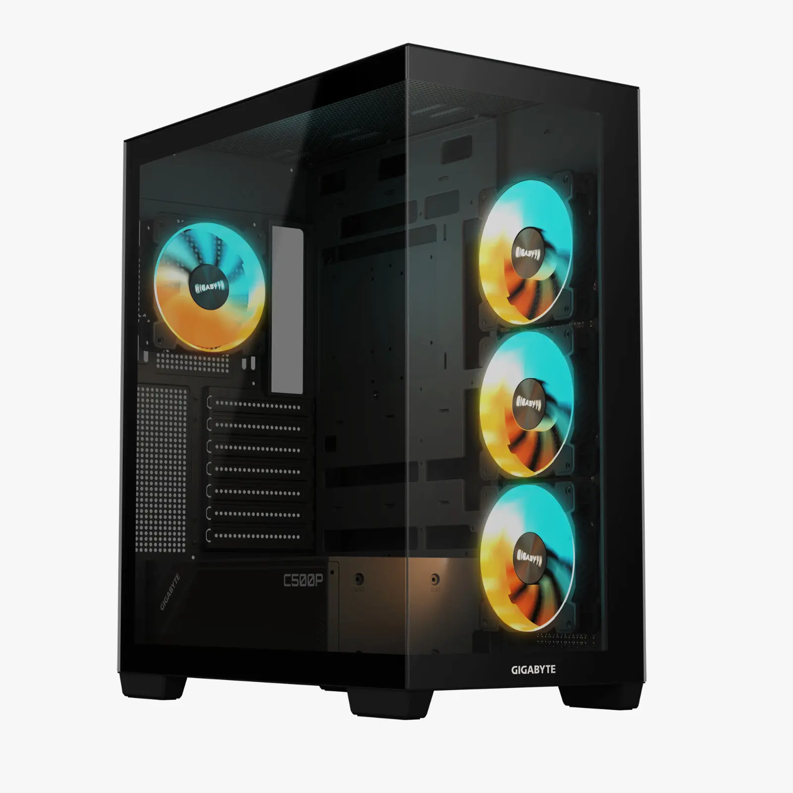 CASE GIGABYTE C500 PANORAMIC STEALTH 4FANS ARGB BLACK